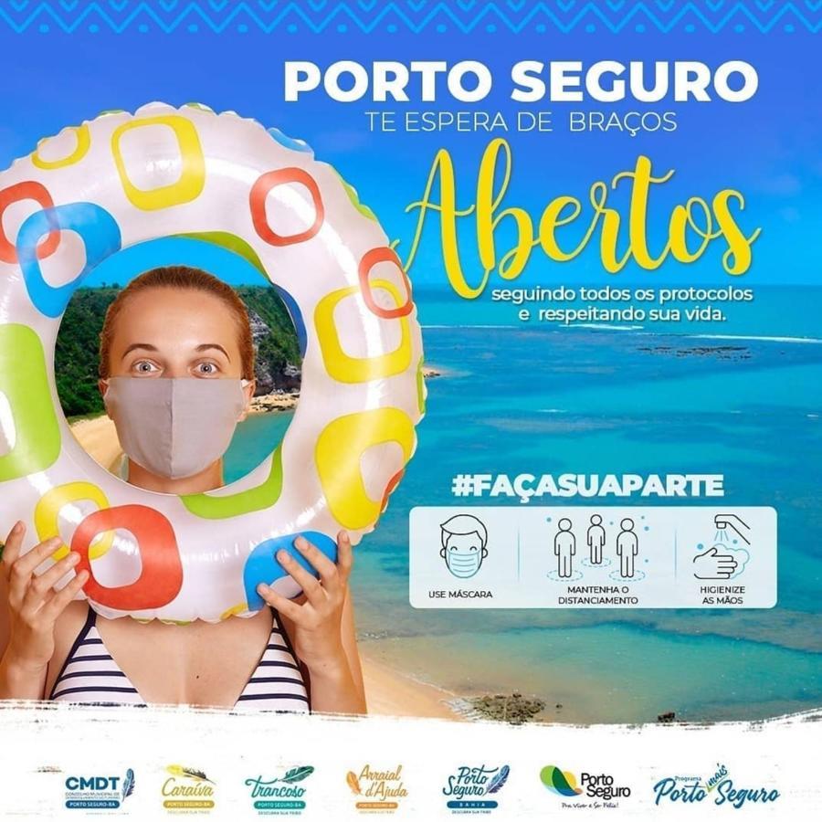Casa Porto Mar America Praia Porto Seguro Exteriör bild